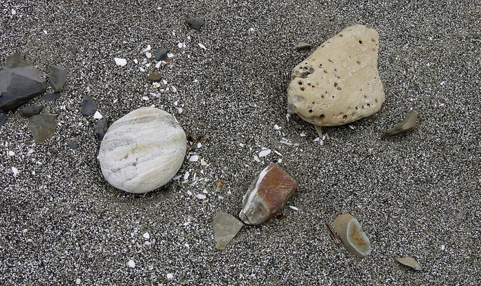 Beach stones Stinson Beach       