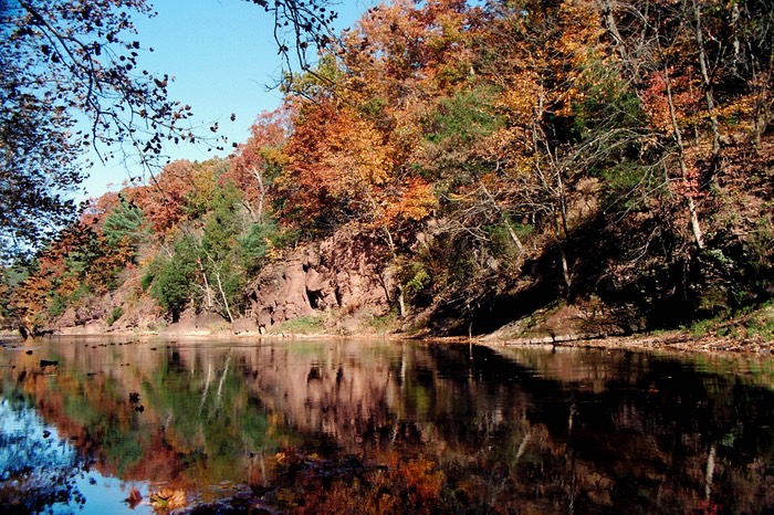 Fall on the Lamington River