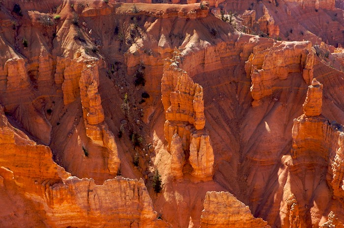 Formations below Point Supreme