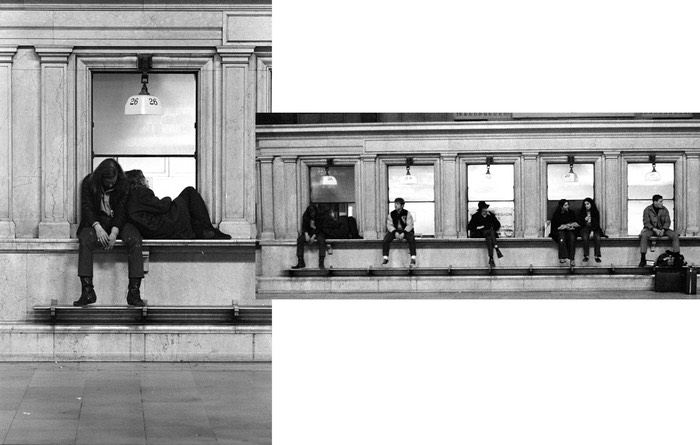 Grand Central Ticket Window Tableau