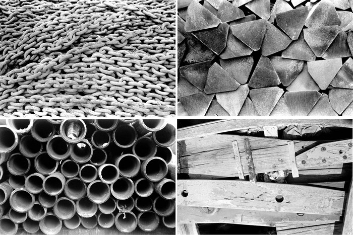 Industrial Pattern Collage