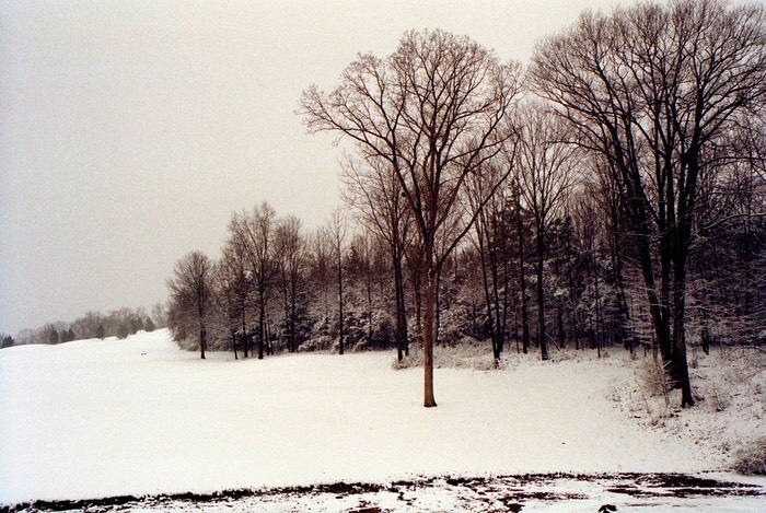 Winter scene Fox Hollow GC, NJ